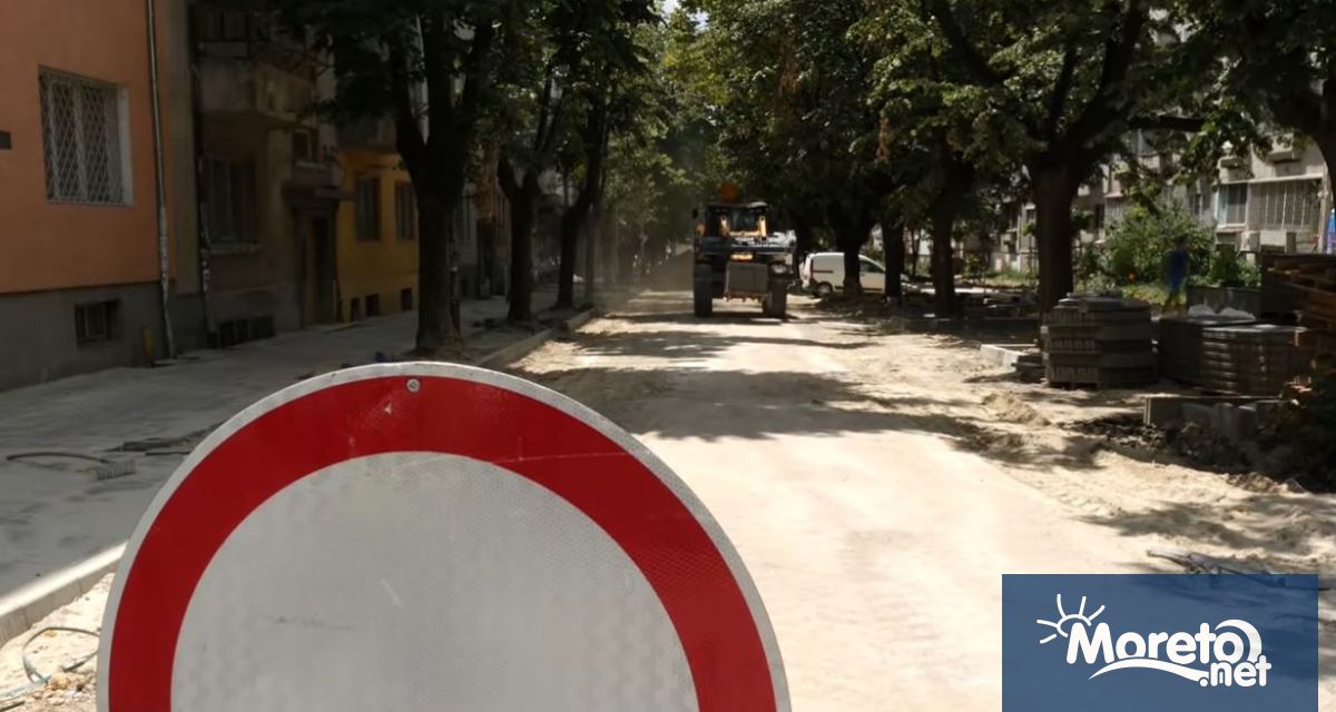 До десетина дни приключва ремонтът на ул Васил Друмев в