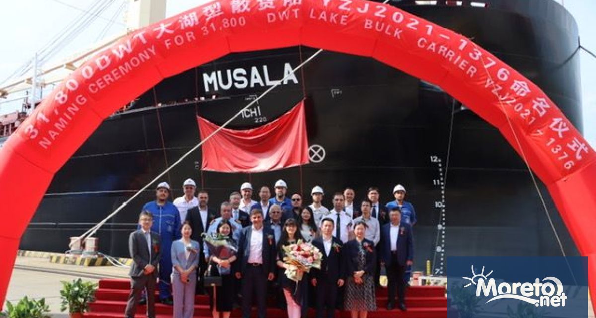 На 6 юли 2023 г в корабостроителницата Jiangsu Yangzi Mitsui Shipbuilding