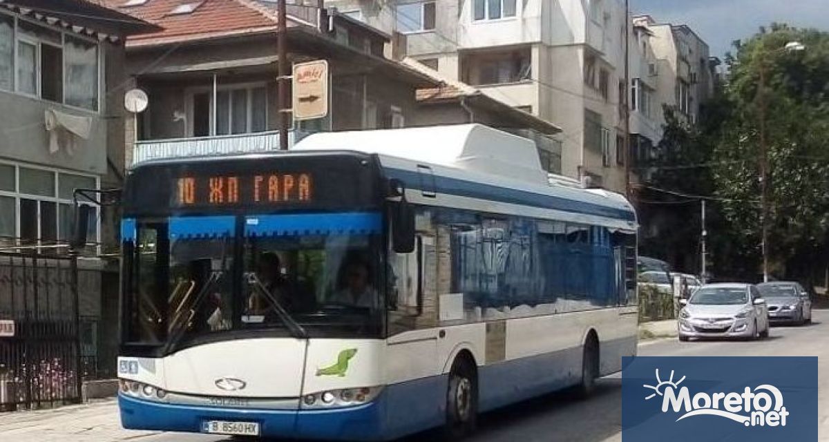 Маршрутът на автобусна линия 10 във Варна ще бъде променен