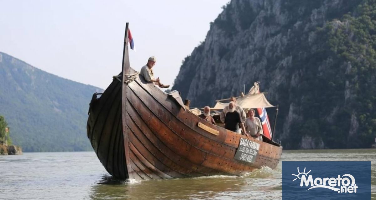 Днес, 17 юли, в Русе ще акостира викингският кораб Saga