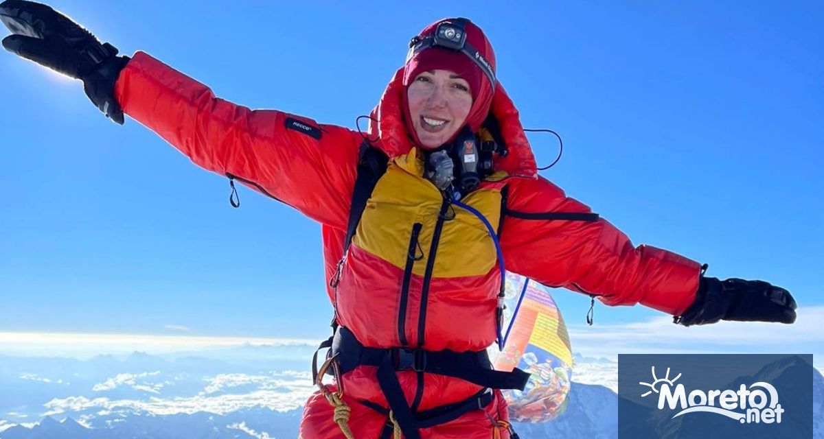Силвия Аздреева е първата българка изкачила втория по височина връх
