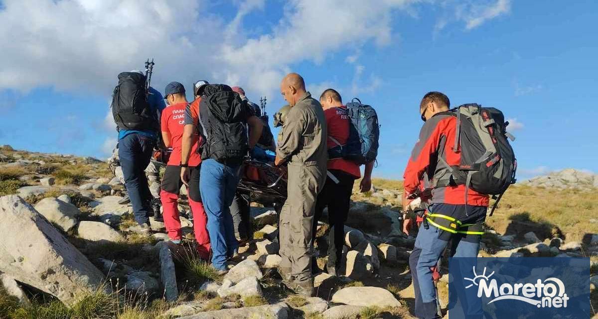 Планински спасителен отряд Банско съвместно с хеликоптер от ВВС проведоха