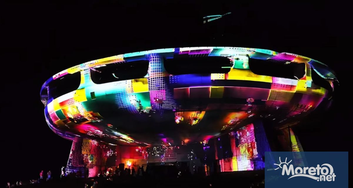 За първи път 3D видео мапинг на монумента Бузлуджа представя