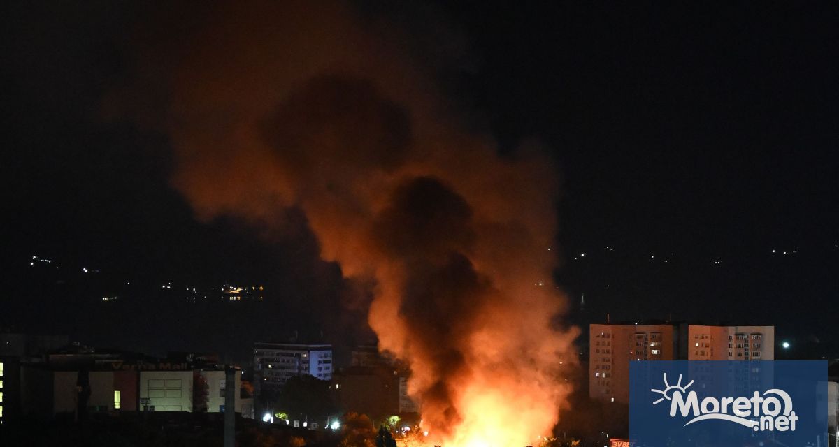 Дървените бараки в района на Цирковата площадка над Мол Варна