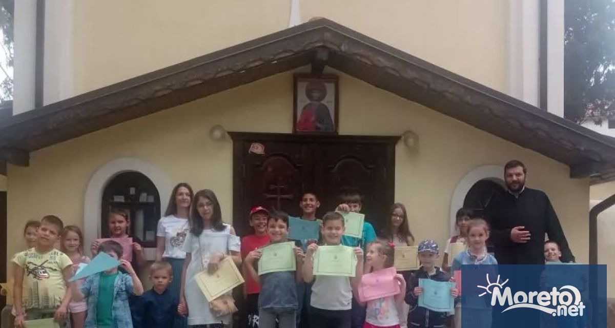 Неделното училище при храм Св цар Борис във варненския квартал