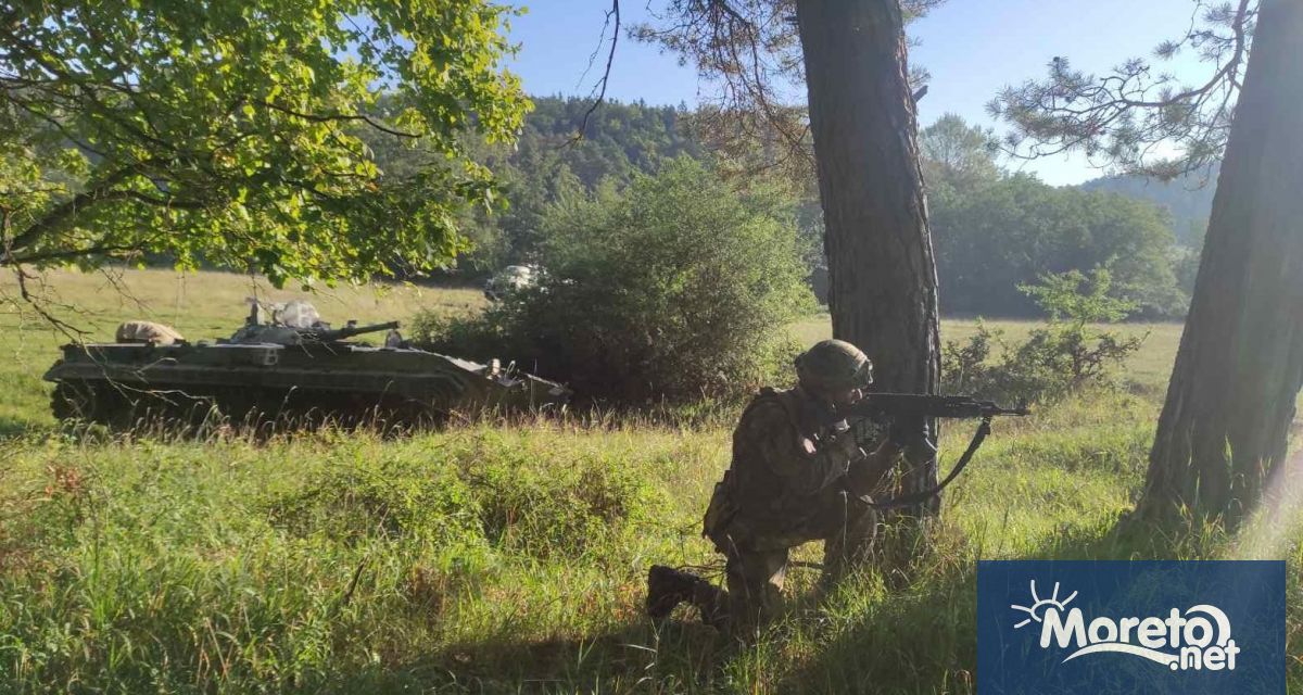 Механизирана рота с 10 единици бойна техника и наблюдатели от