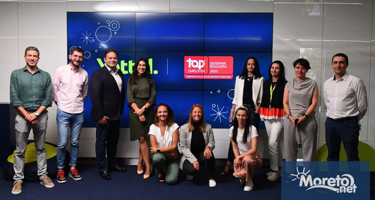 Yettel България получи престижния световен сертификат Top Employer за високото