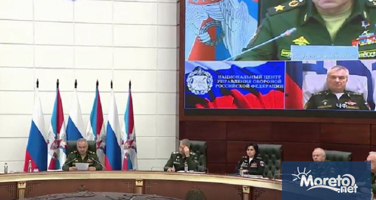 Руското министерство на отбраната разпространи видеокадри с командващия Черноморския флот