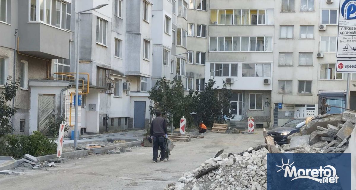 Инфраструктурните ремонти в кварталите започнали още през пролетта опънаха до