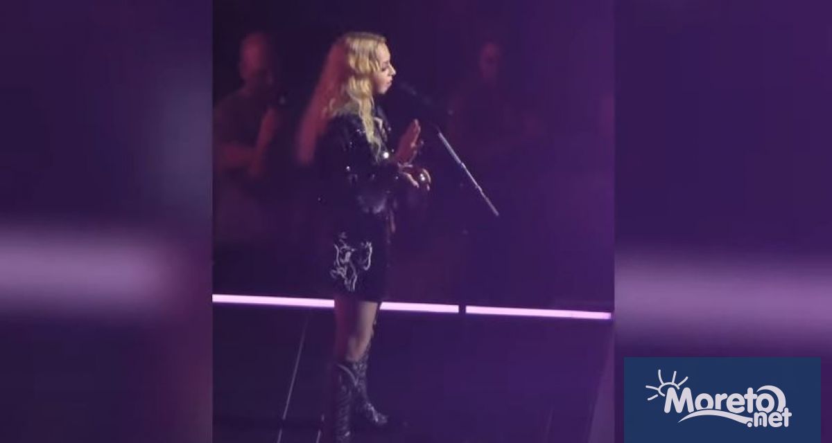 Световната поп икона Мадона откри своето турне в Лондон с