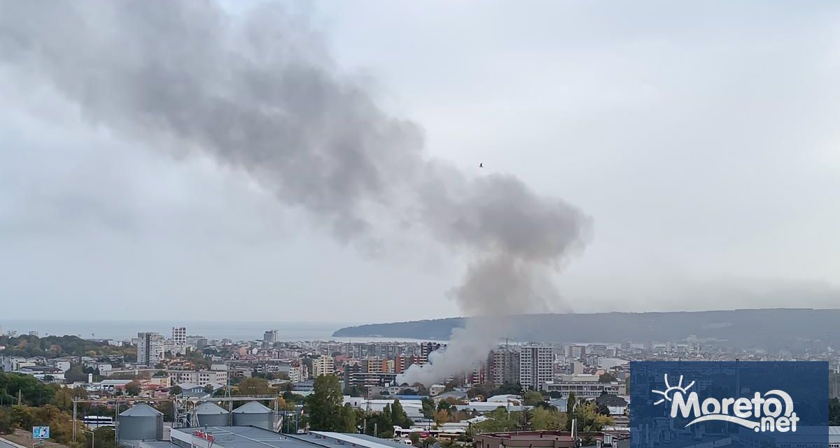 Пожар е възникнал днес следобед в кв Победа алармираха читатели