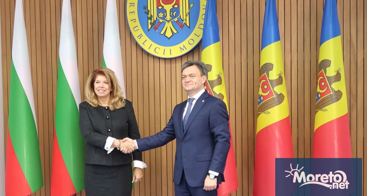 Вицепрезидентът Илияна Йотова получи гаранции при срещите си с молдовските
