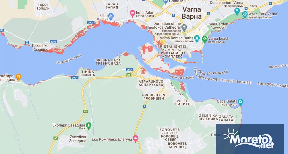 Само след няколко години пътища и други крайбрежни инфраструктури във