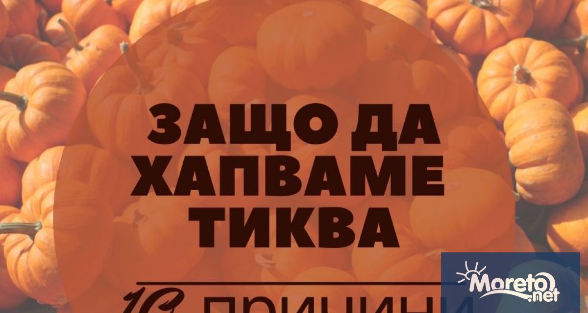 Тиквата със своите ярко оранжеви тонове и характерни форми не