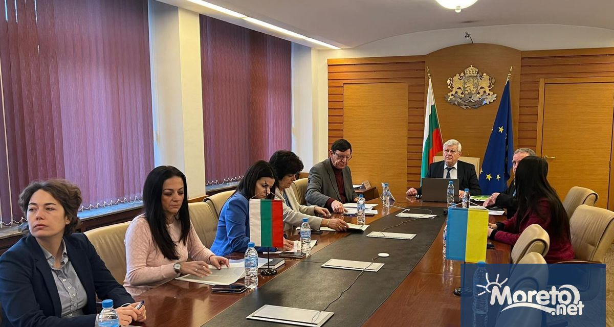 Министърът на земеделието и храните Кирил Вътев с украинския министър