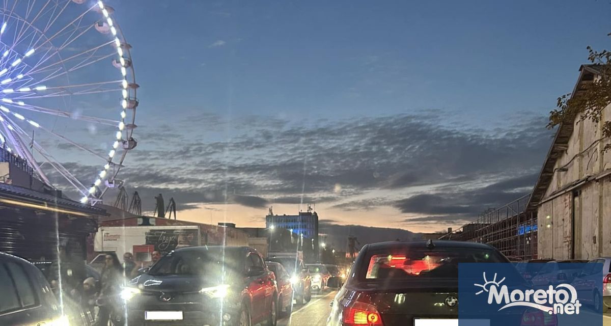 Задръстването на Морска гара в неделя вечер е било в