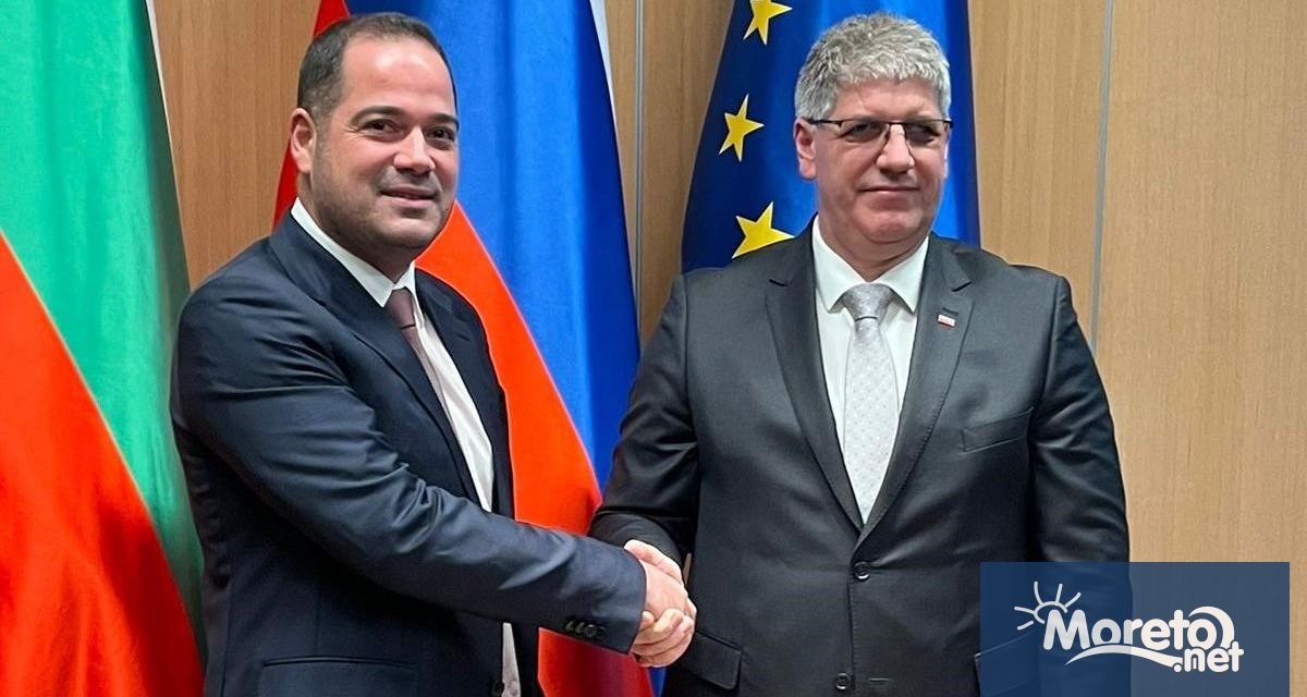 Министърът на вътрешните работи Калин Стоянов проведе двустранна среща със