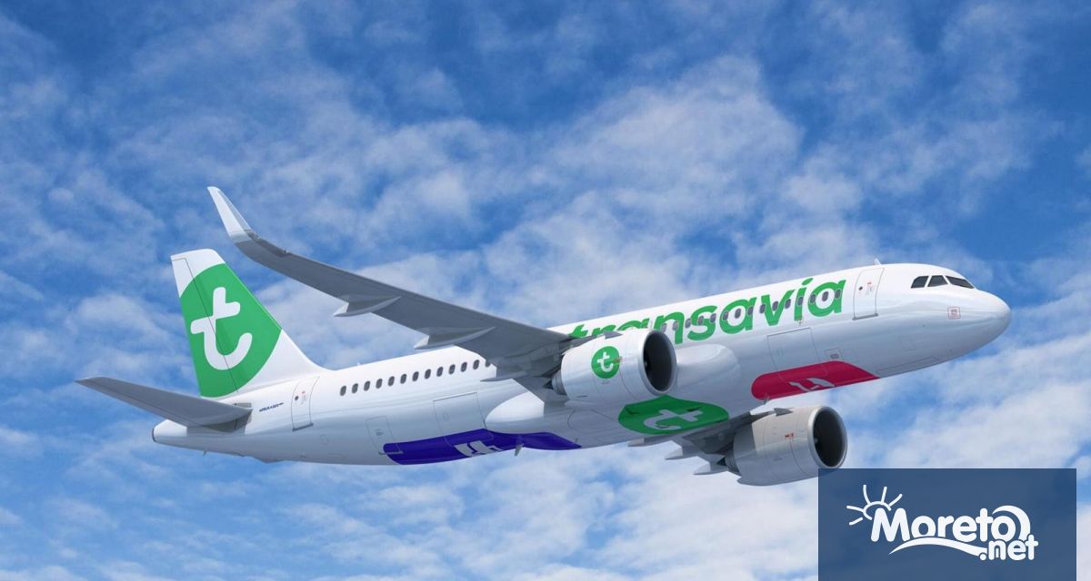 Френският авиопревозвач Transavia ще изпълнява директни редовни полети между Варна