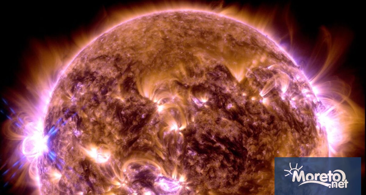 Слънцето има мощно магнитно поле което създава слънчеви петна по