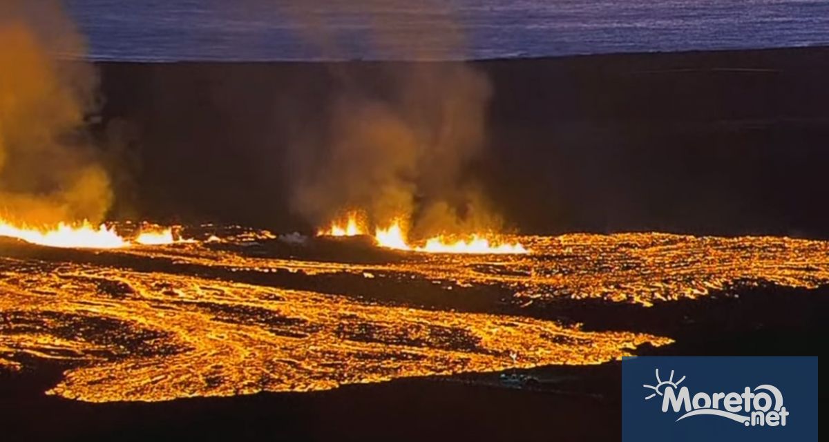Вулкан изригна в югозападна Исландия само седмици след друго изригване