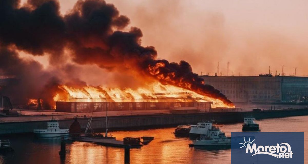 Пожар е избухнал в терминал на най големия руски производител на