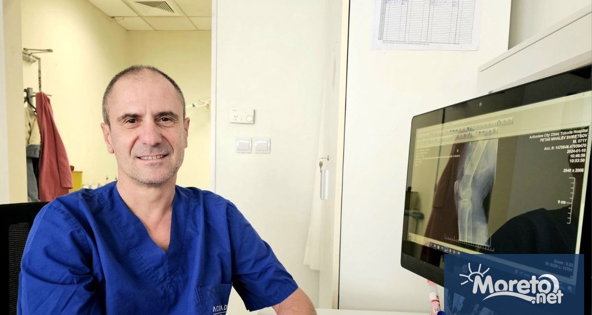 Ортопедът д р Евгени Влаев ще преглежда на 2 февруари 2024