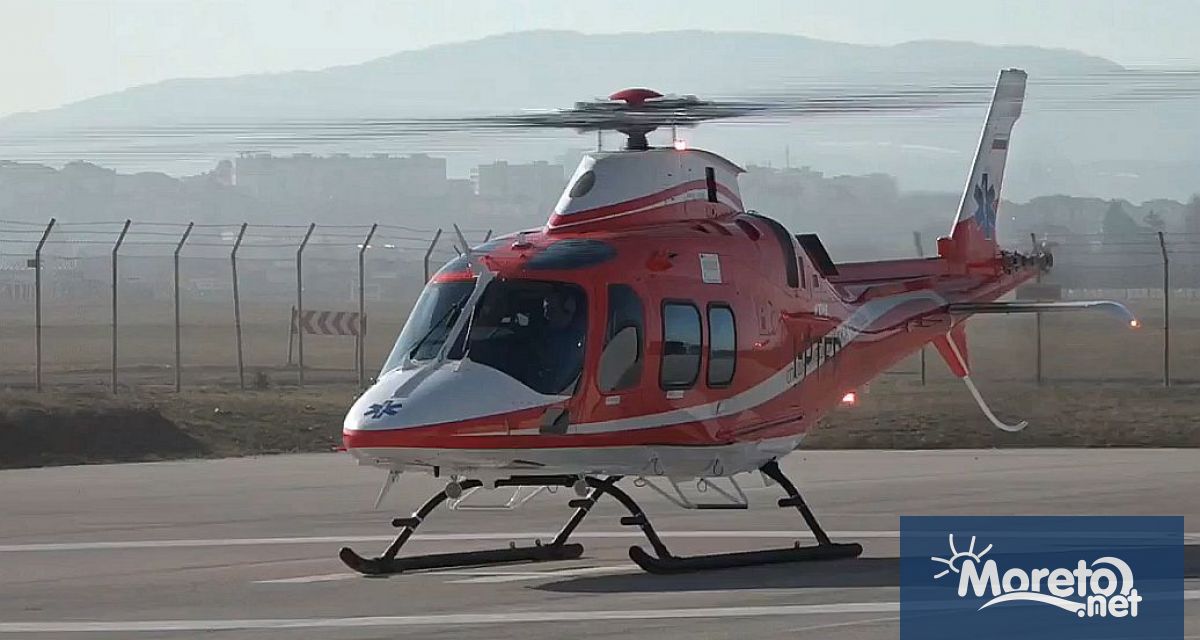 Първият хеликоптер от новоизграждащата се система за спешна помощ по