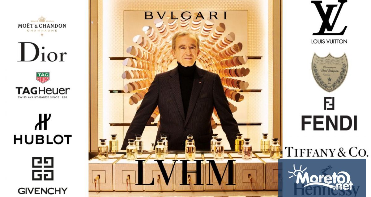 Бернар Арно ръководителят на LVMH Louis Vuitton Moët Hennessy претендира