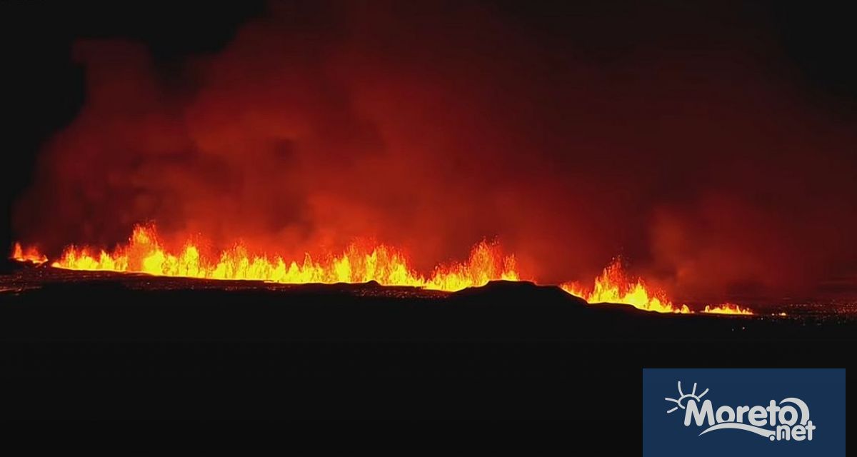 Вулкан в Исландия изригна в четвъртък за втори път тази