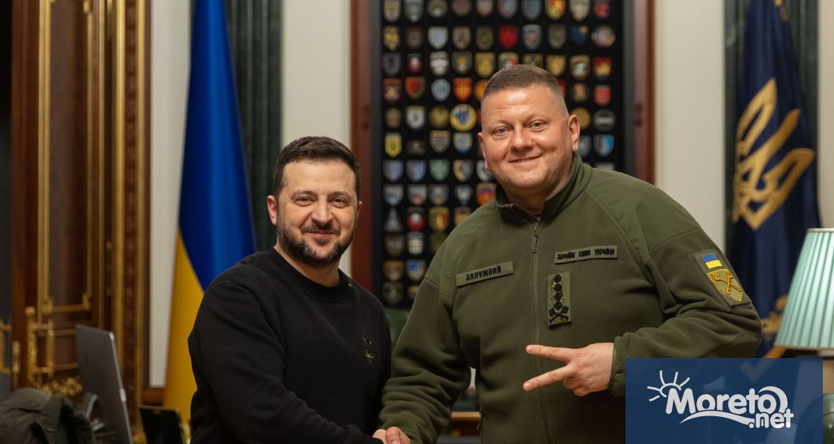 Президентът Володимир Зеленски удостои бившия началник на армията генерал Валерий