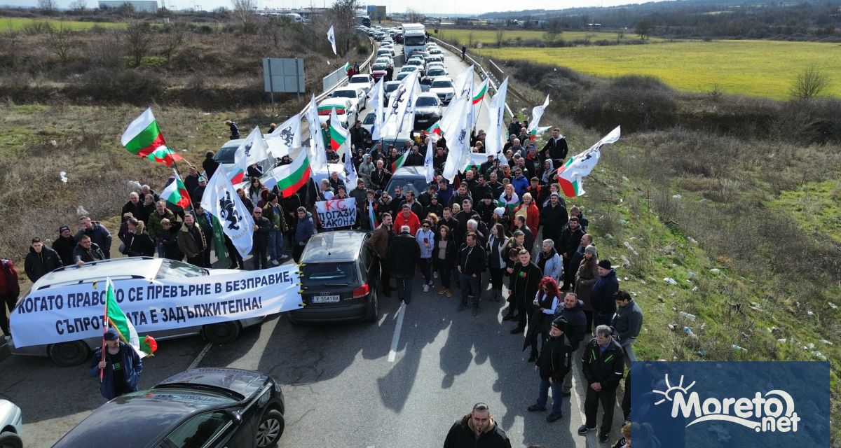 От Възраждане и днес блокираха гранични пунктове в знак на