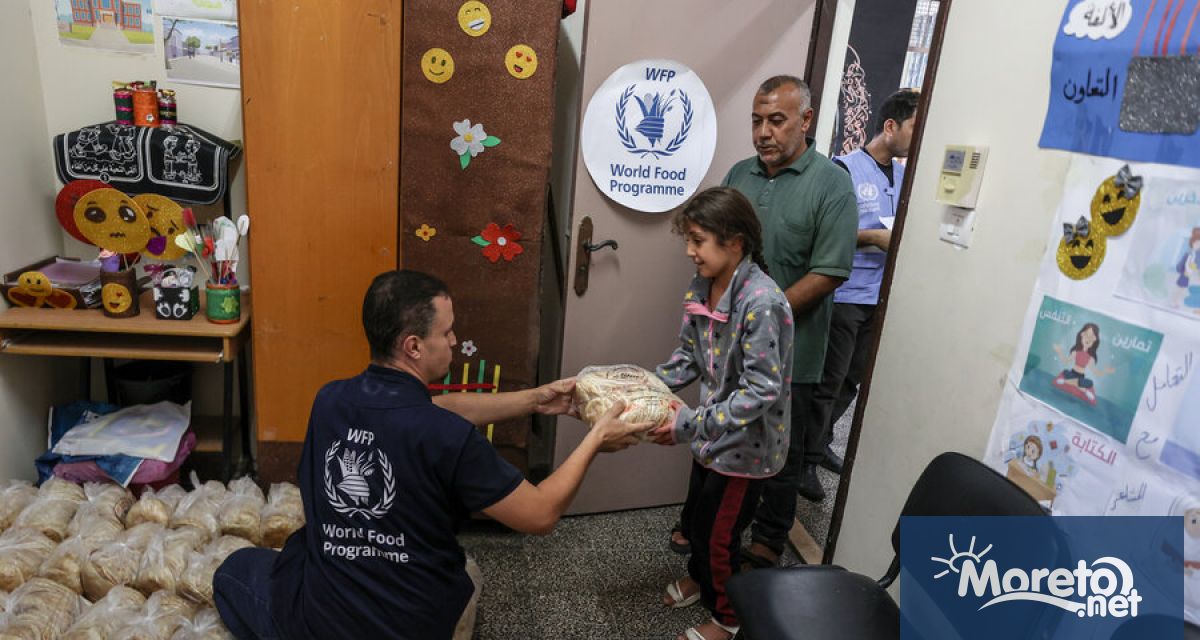Световната продоволствена програма на ООН WFP заяви във вторник че