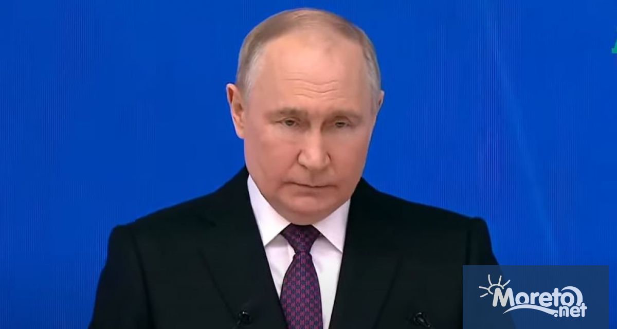 В годишното си обръщение към руския парламент президентът Владимир Путин