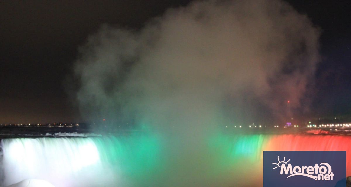 Ниагарският водопад ще светне в цветовете на българския трибагреник за