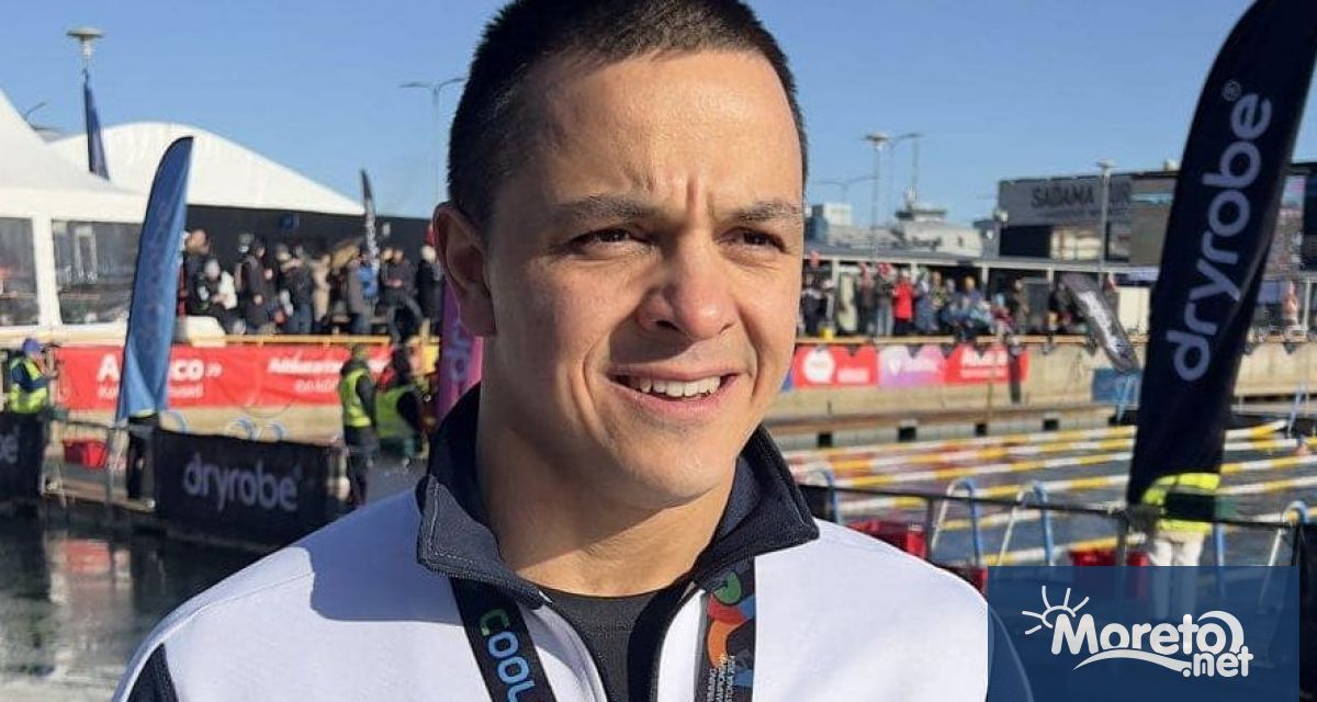 Цанко Цанков стана световен шампион по ледено плуване на първенството