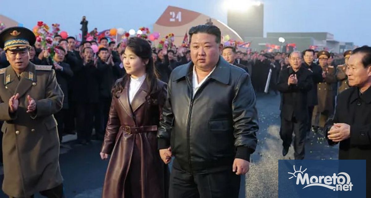 Държавните медии на Северна Корея нарекоха непълнолетната дъщеря на лидера