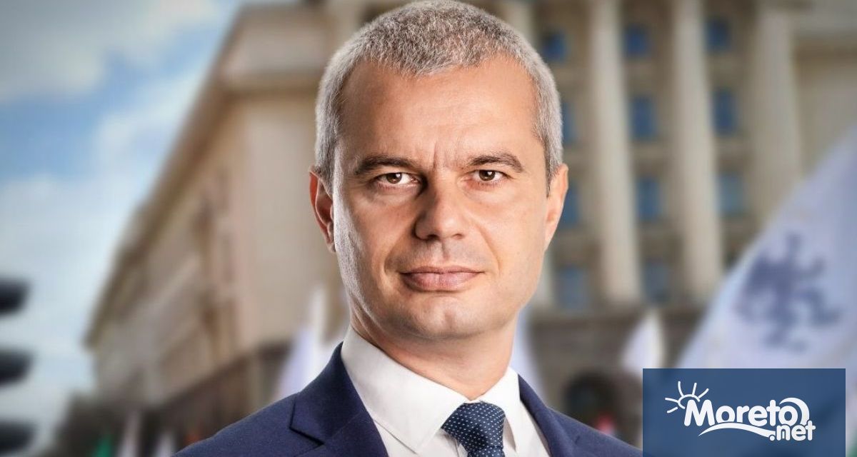 Костадин Костадинов председателят на Възраждане и на ПГ на