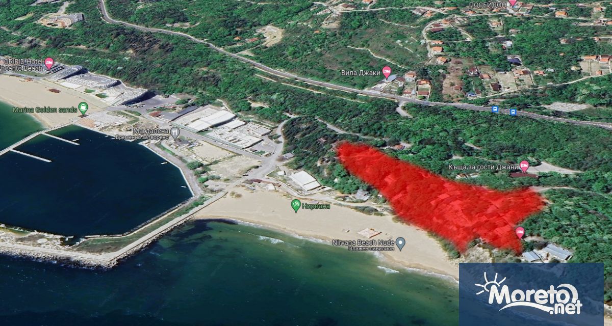 10 8 дка имот на първа линия на Златни пясъци предстои