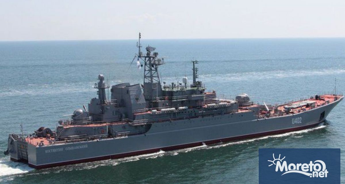 Украинските военноморски сили заявиха днес че в неделя са поразили
