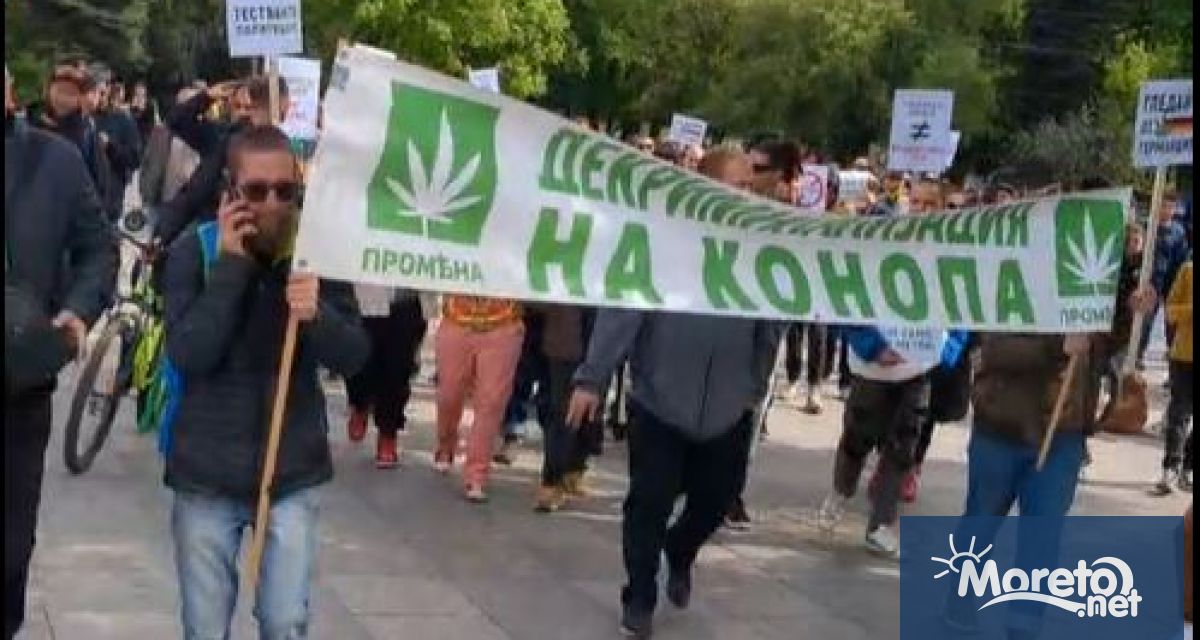 Група протестиращи се събра в центъра на София с настояване