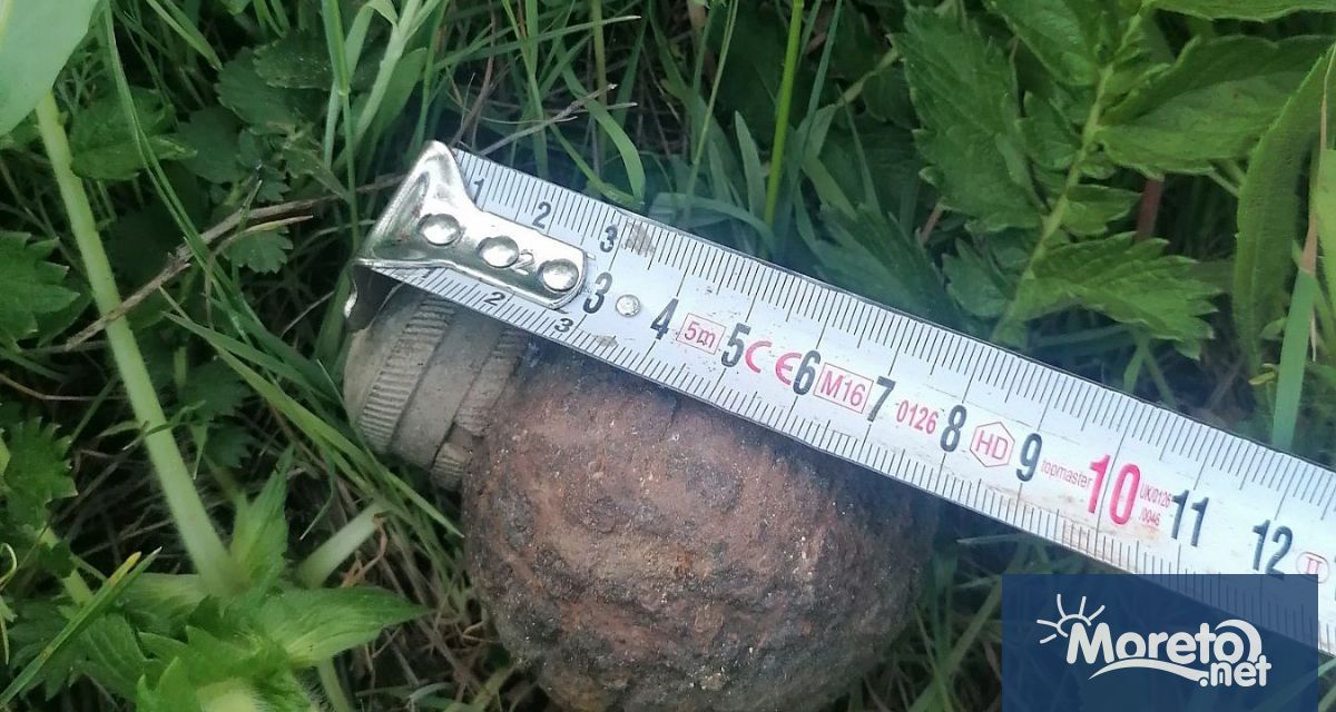 Ръчна граната е била открита в Бургаско при изкопни работи