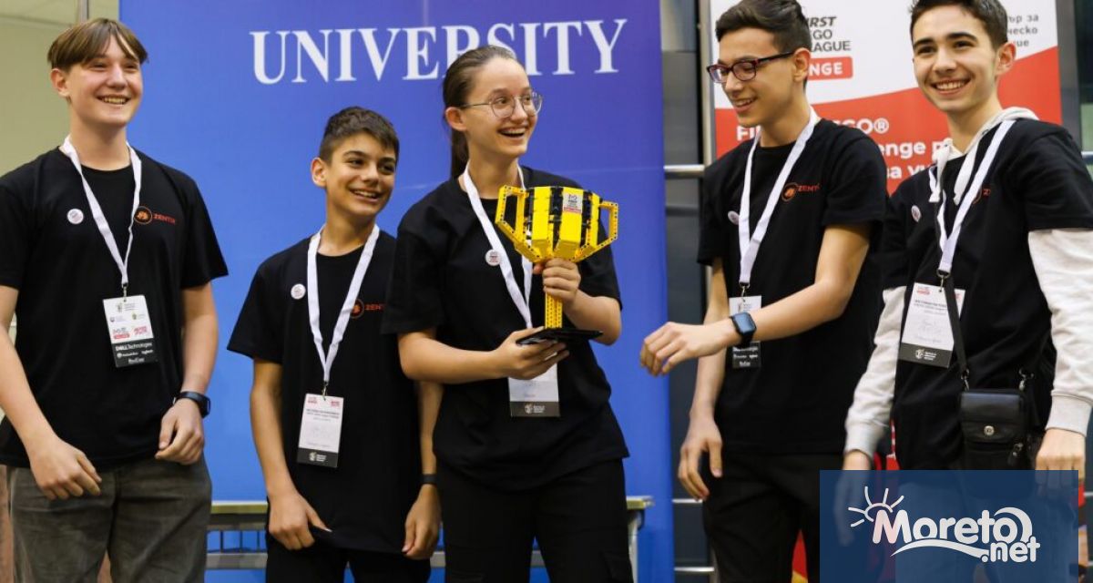 Отбор Zentix спечели първото място във фестивала по роботика FIRST®