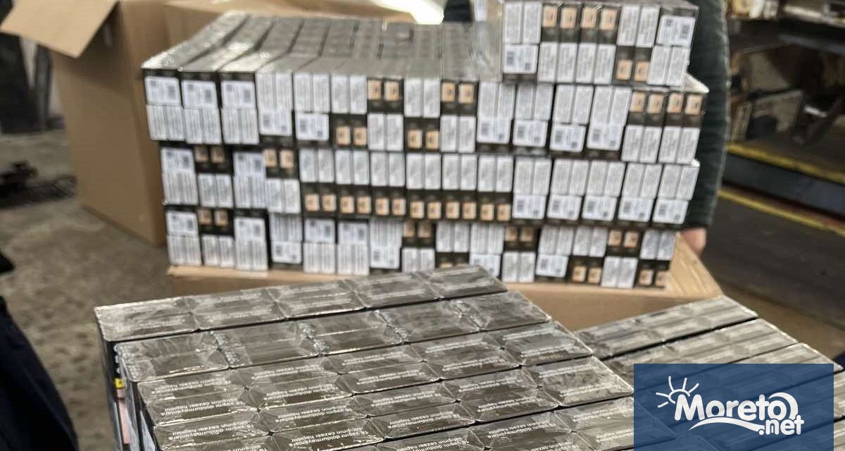 Митническите служители задържаха общо 131 140 къса 6557 кутии контрабандни