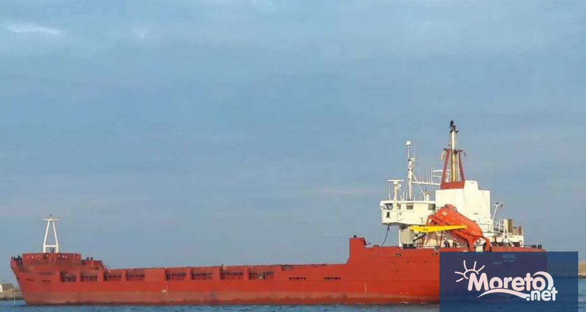 Корабът Michel пристигна във Варна тази сутрин и беше проверен
