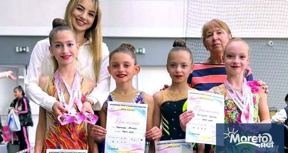 Фурор предизвикаха младите състезателки на варненския клуб по художествена гимнастика