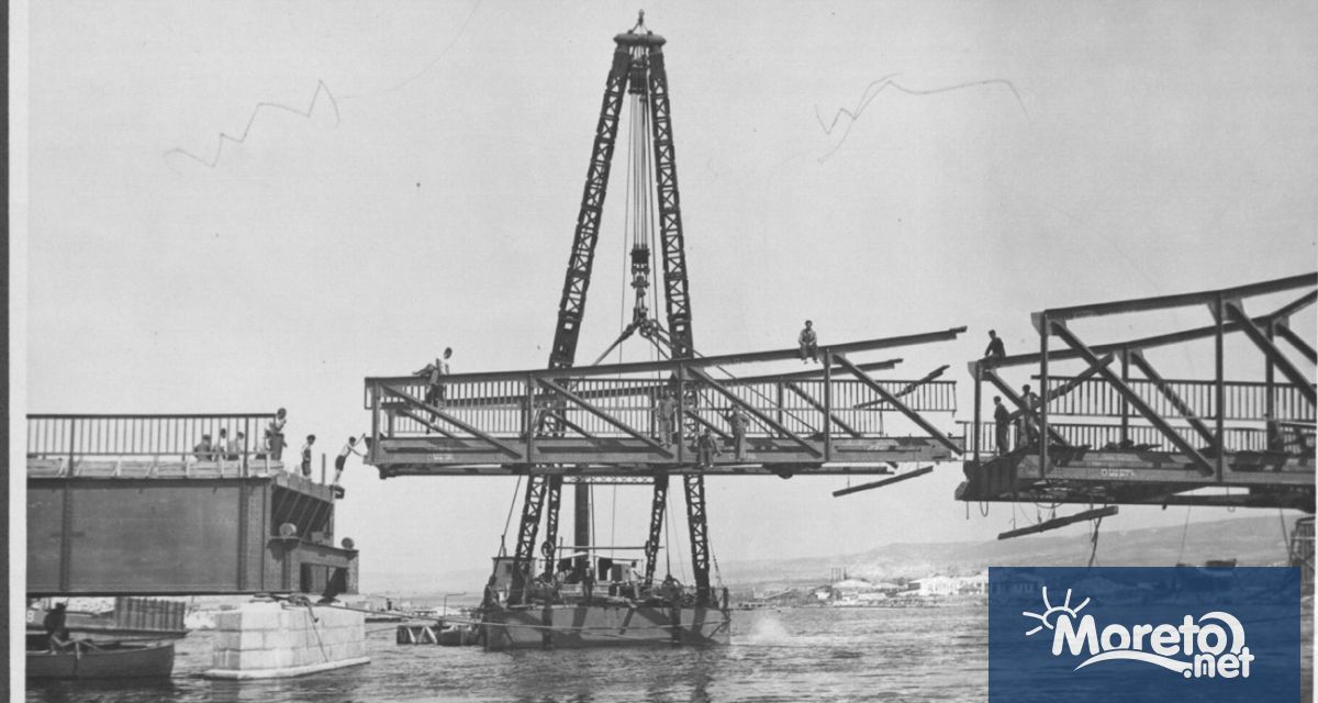 85 години от откриването на първия железен мост свързващ Варна