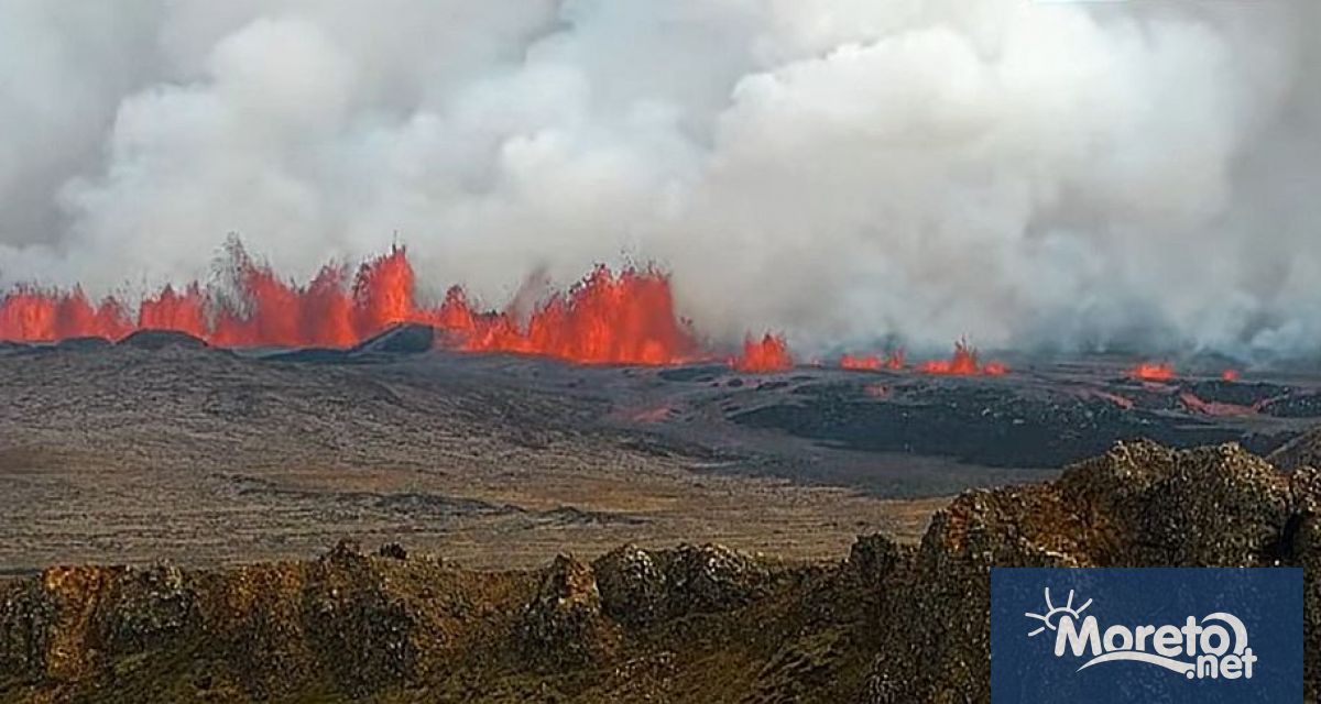 Вулкан в югозападна Исландия изригна в сряда показва видео на