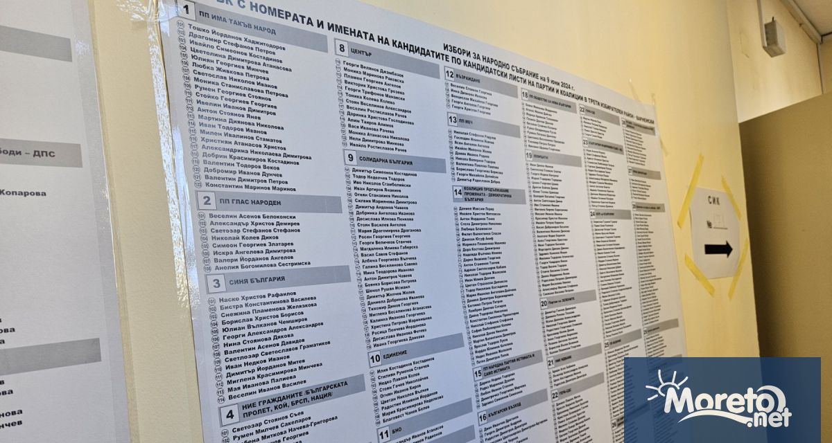 Изборният процес във всички секции на територията на област Варна