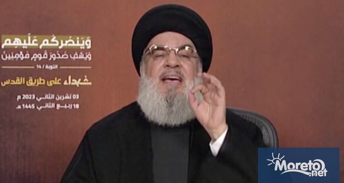 Лидерът на ливанската въоръжена групировка Хизбула заплаши в сряда да