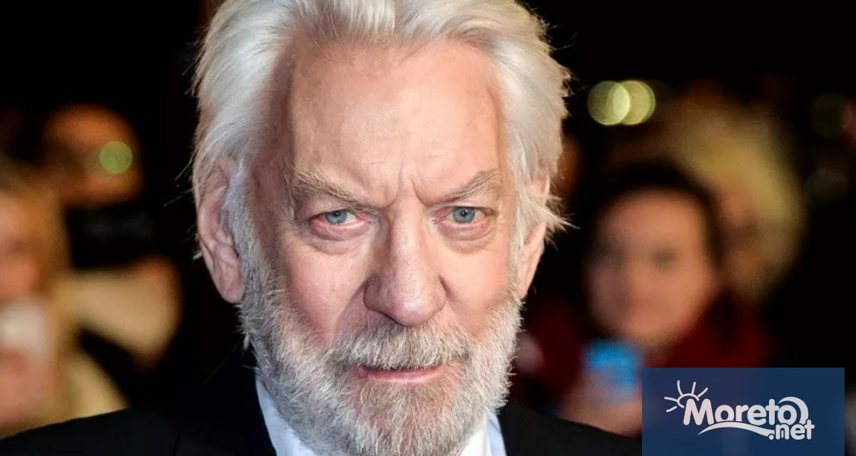 Канадският актьор Доналд Съдърланд звезда от филми като Игрите на